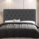 Ver mais imagens de Cabeceira Cama Box Casal Queen Size Nice 160cm Linho Cinza - Desk Design