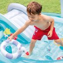 Ver imagem 4 de Piscina Inflável Playground Infantil 160L Jacaré Bomba 110V Intex