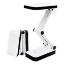 Ver imagem 4 de Luminária Portátil Abajur Mesa 24 Led Dobrável Recarregável Branco
