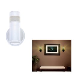Arandela Luminária Aura Parede Interna Externa Muro Branco - 4