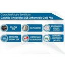 Ver imagem 4 de Cama Box Queen: Colchão Ortopédico Paropas D28 / Orthomedic Gold Plus Rústico Clean + Base Crc