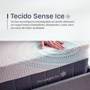 Ver imagem 5 de Colchão King Premium Bf Ice Espuma Nasa 193x203cm Bf Colchões