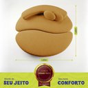 Ver imagem 3 de Sofá Cama Cosi 1,88m Xpand Tech Tecido Bouclê Caramelo Cama Inbox