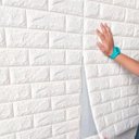 Ver imagem 4 de 2 Painel 3D Placas Revestimento Parede Tijolinho Colar 70X76