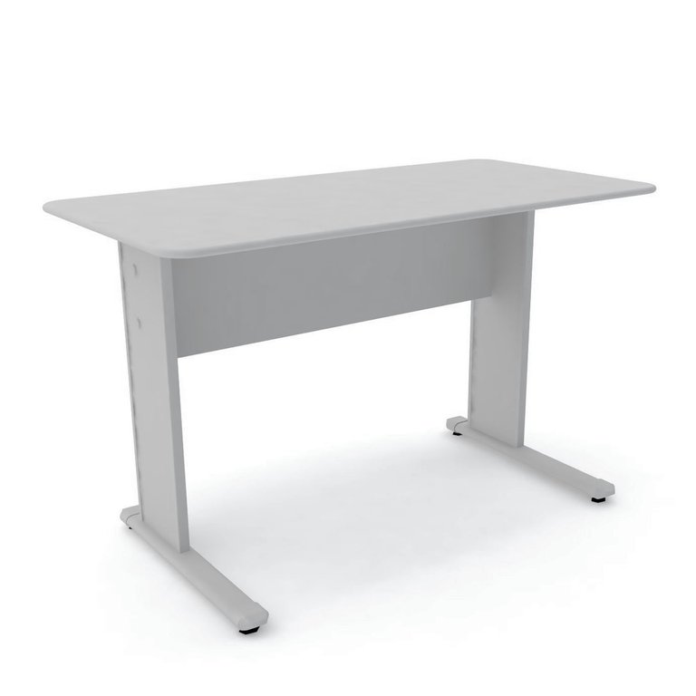 Mesa para Escritório 121x61 Pandin Maxxi - Cinza