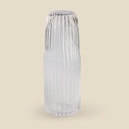 Kit de Copo Moringa Vidro Transparente 1l - A\casa - 1