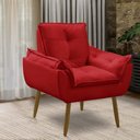 Ver imagem 2 de Poltrona Decorativa Opala para Sala Confortável Arapongas