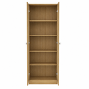 Ver imagem 3 de Cristaleira 2 Portas de Vidro 4 Prateleiras CR6003 Amêndoa - Tecnomobili