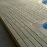 KIT Deck de madeira maciça com nós - 5 peças de 9 centímetros x 2,90 metros - Pensemadeiras - Única  - 5