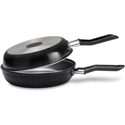 Omeleteira 14 Cm - Ebony 14 X 7 Cm 0,4 L Preto Brinox - 1
