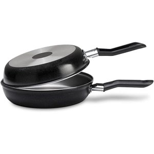 Omeleteira 14 Cm - Ebony 14 X 7 Cm 0,4 L Preto Brinox