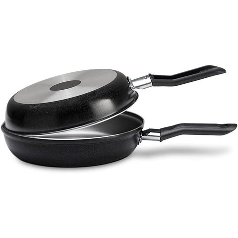 Omeleteira 14 Cm - Ebony 14 X 7 Cm 0,4 L Preto Brinox