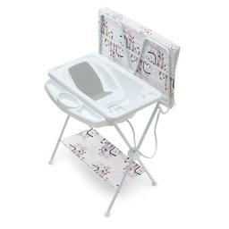 Banheira de Bebê Plástica com Trocador Galzerano Classic 7045 Zoo - 2 Banheira de Bebê Plástica com Trocador Galzerano Classic 7045 Zoo - 2