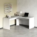 Ver imagem 2 de Escrivaninha/Mesa Escritório de Canto Multimóveis VCR25024 Branco