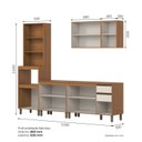 Ver imagem 4 de Cozinha Modulada Completa 5 Peças com Torre Quente 2 Fornos Venaly