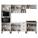 Ver imagem 4 de Cozinha Completa 5pçs Americana Branco/ebano