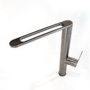 Ver imagem 1 de Misturador Monocomando Wc / Cozinha Escovado Bica Móvel Dg1060