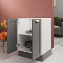 Ver imagem 4 de Balcão 2 Portas 60cm sem Tampo Arizona CabeCasa MadeiraOriginals