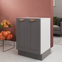 Ver imagem 1 de Balcão 2 Portas 60cm sem Tampo Arizona CabeCasa MadeiraOriginals