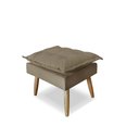 Ver imagem 6 de Kit Decorativo Poltrona Opala + Puff Opala Suede - Estofados Carolina