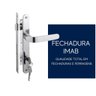 Fechadura Imab Luna 3849 Cinza Claro - 3