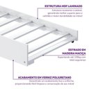 Ver imagem 4 de Cama Auxiliar Infantil em Madeira Maciça Prime Casatema MadeiraOriginals Branco