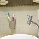 Ver imagem 1 de Suporte porta pasta/escova de dente ou pentes/pomada - Inox