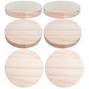 Ver imagem 1 de Kit Jogo Conjunto 6 Pires Pinus Redondo P/ Xícaras Café/chá