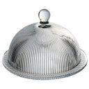 Ver imagem 1 de Queijeira Redonda Home&co com Tampa Vidro 14x20x20cm Transparente