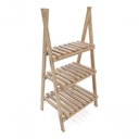 Ver imagem 4 de Organizador Quarto Madeira Natural P/ Botas 95x55cm Madeira