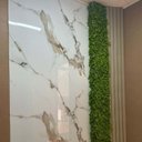 Ver imagem 7 de Revestimento Decorativo Premium Placa Marmorizada Bianco Oro 244cm X 122cm 2,97m² de Cobertura Formaco Decor