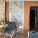 Ver mais imagens de Revestimento Decorativo Premium Placa Marmorizada Bianco Oro 244cm x 122cm 2,97m² de Cobertura Formaco Decor Branco
