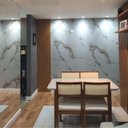 Ver imagem 6 de Revestimento Decorativo Premium Placa Marmorizada Bianco Oro 244cm x 122cm 2,97m² de Cobertura Formaco Decor Branco