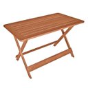 Ver imagem 1 de Mesa Dobrável Retangular 120x72cm Lyptus Metalnew Móveis