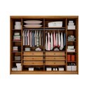 Ver imagem 3 de Guarda Roupa 6 Portas e 6 Gavetas Santoro/bolonha Branco - Novo Horizonte
