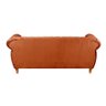 Sofá Nobreza 3 Lugares Cor:veludo Terracota 400 - 3