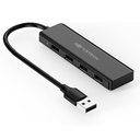 Ver imagem 1 de Hub Usb 2.0 4 Portas Usb Femêa Preto até 480 Mbps Hu-230bk