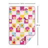 Tapete Dobrável Dupla Face 120 X 180 Cm Fadinha Rosa - Buba - 4