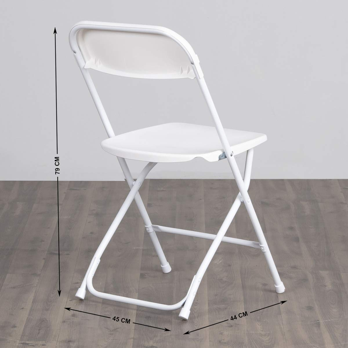 Cadeira Dobrável Compacta Branca Duratec - 3