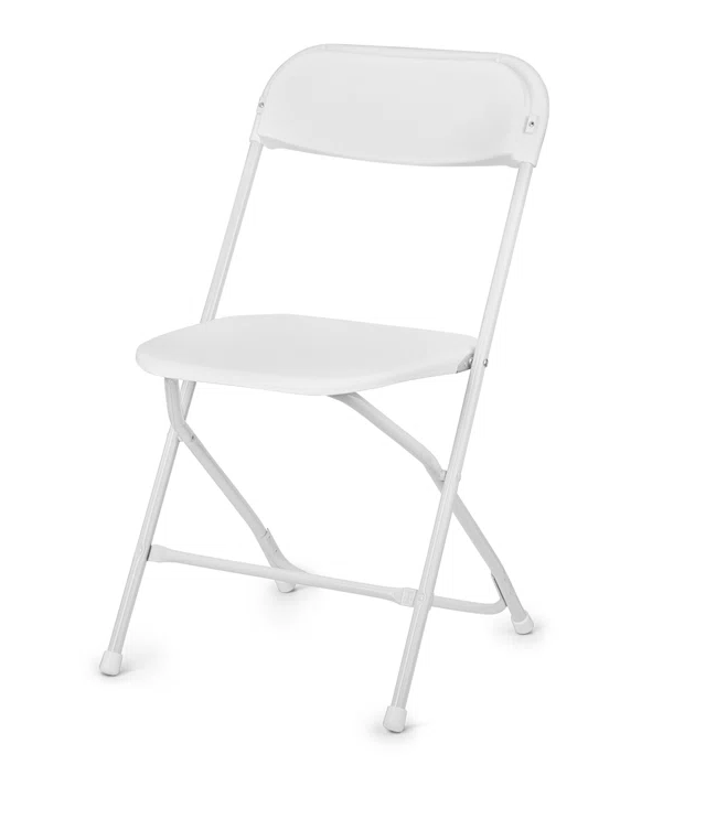 Cadeira Dobrável Compacta Branca Duratec - 1