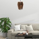Ver imagem 2 de Luminária Teto tipo Pendente ROMA MDF - Completa