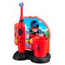 Kit escova dental eletr inf miraculos lady bug hc428 multilaser - 2