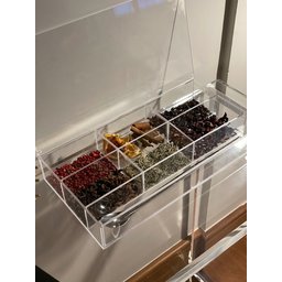 Caixa De Acrílico Para Especiarias E Colher Para Gin - 5