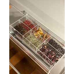 Caixa De Acrílico Para Especiarias E Colher Para Gin - 4