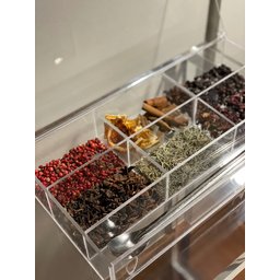 Caixa De Acrílico Para Especiarias E Colher Para Gin - 2