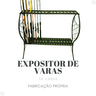 Expositor e Organizador para Varas de Pesca - 56 Varas - 10