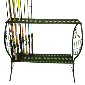 Expositor e Organizador para Varas de Pesca - 56 Varas