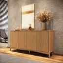 Ver imagem 1 de Balcão Buffet Madeira Maciça 3312U Nest com 4 Portas Tauari Finestra