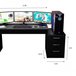 Mesa Gamer Desk Drx 5000 Espresso Móveis - 3