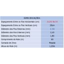 Ver imagem 2 de Tela Rural (Campestre) 1,20x50m Zn3 Morlan